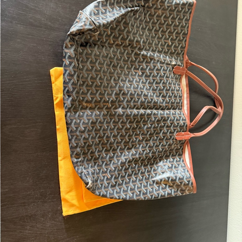 Elegant Black and Brown Tote Bag